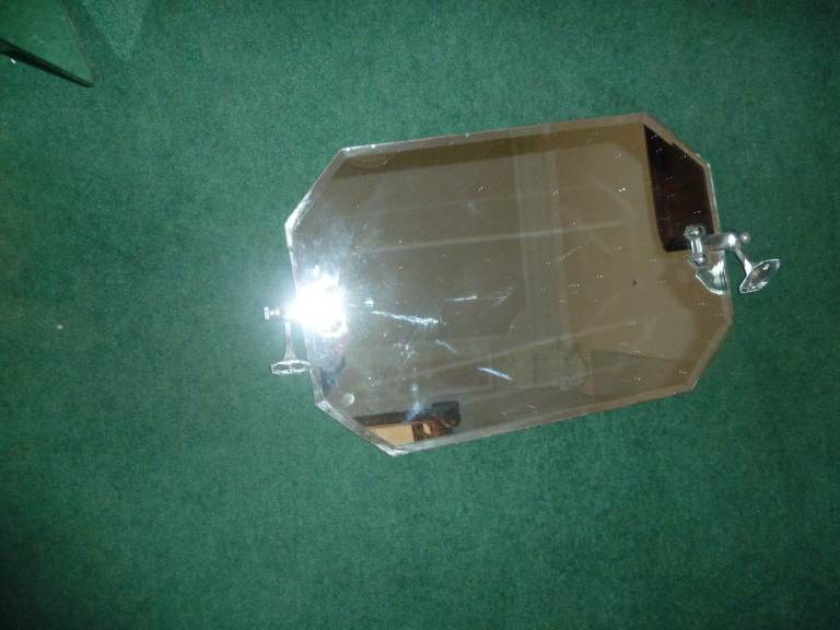 ART DECO SWIVEL OVER SINK MIRROR