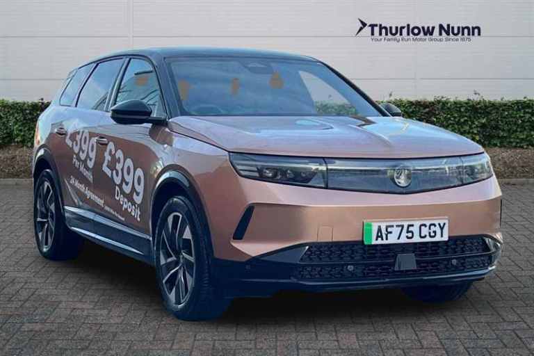 2025 Vauxhall Grandland 73kWh GS SUV 5dr Electric Auto (213 ps) SUV Electric Automatic