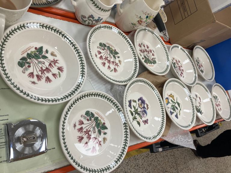 X10 Portmeirion Pasta Bowls