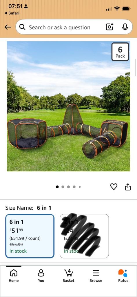 Cat Kitten Outdoor Tent Tunnels 