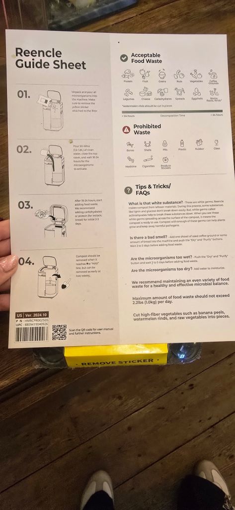 REENCLE Electric Composter 14L 