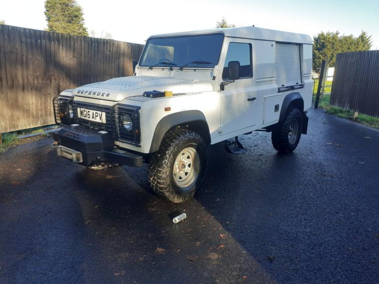2015 Land Rover Defender 110 HARD TOP TDCi 65000 MILES ONLY + VAT PANEL VAN Diesel Manual