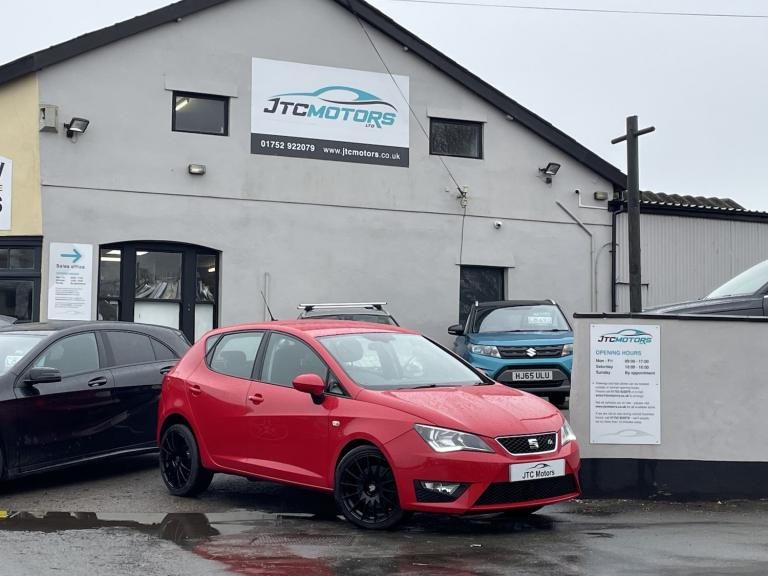 SEAT IBIZA 1.2 TSI 110 FR Technology 5dr Man, petrol, red + Â