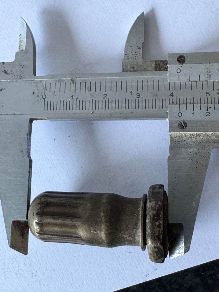 old pre war car tyre  valve caps