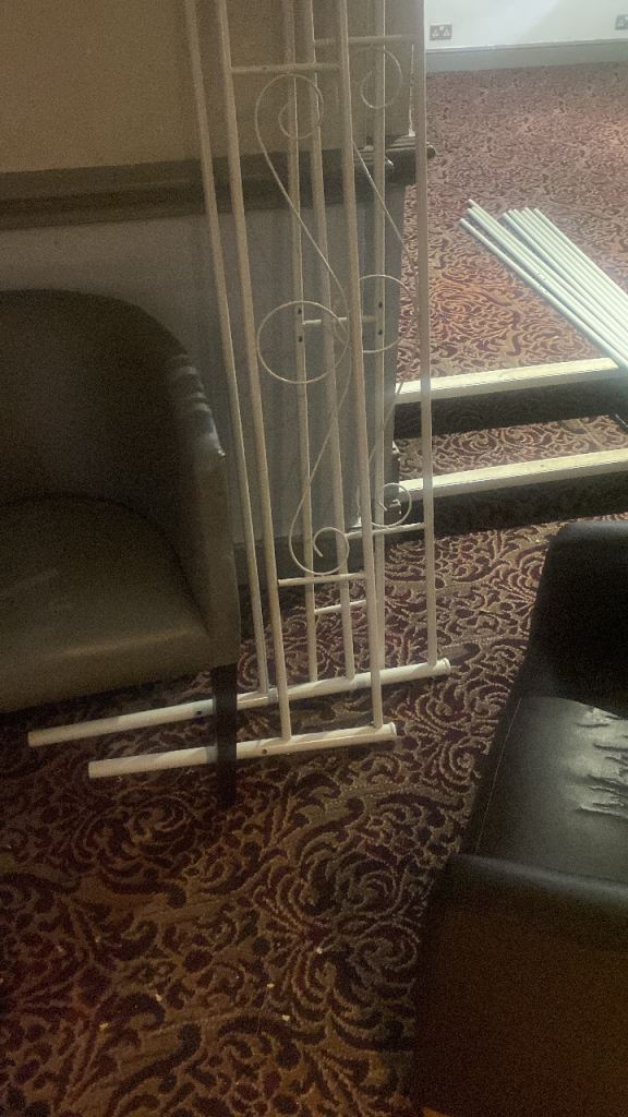 Double bed metal frame