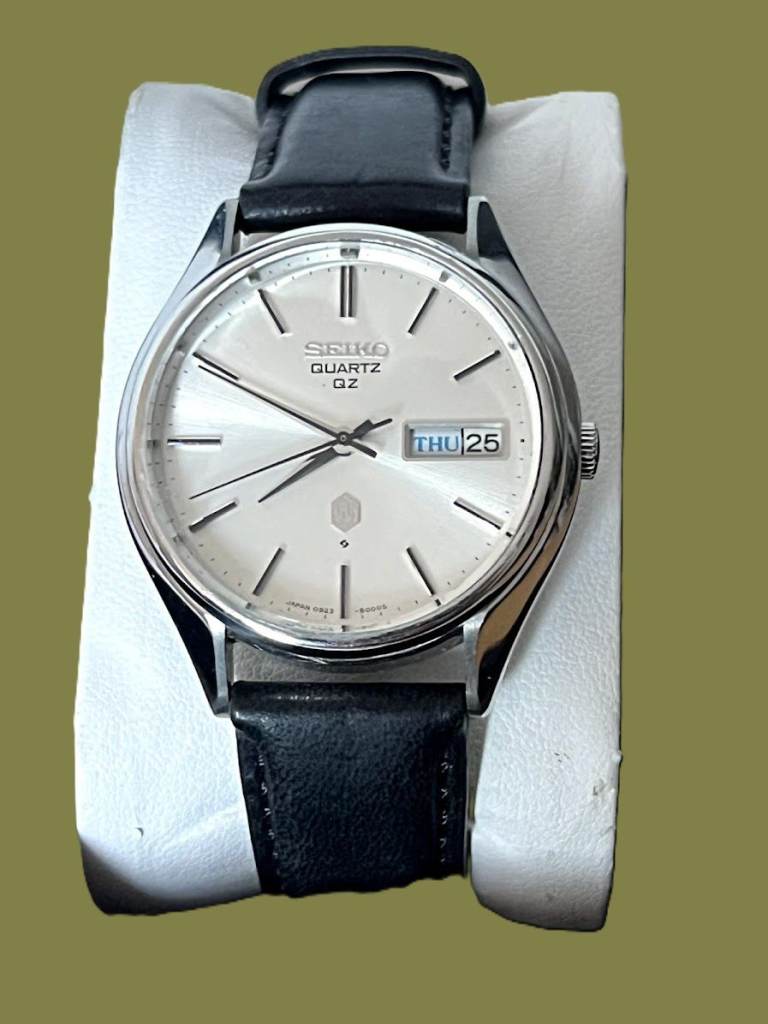 1975 Seiko Quartz QZ 0923 8000 JDM Dress Watch. VGC