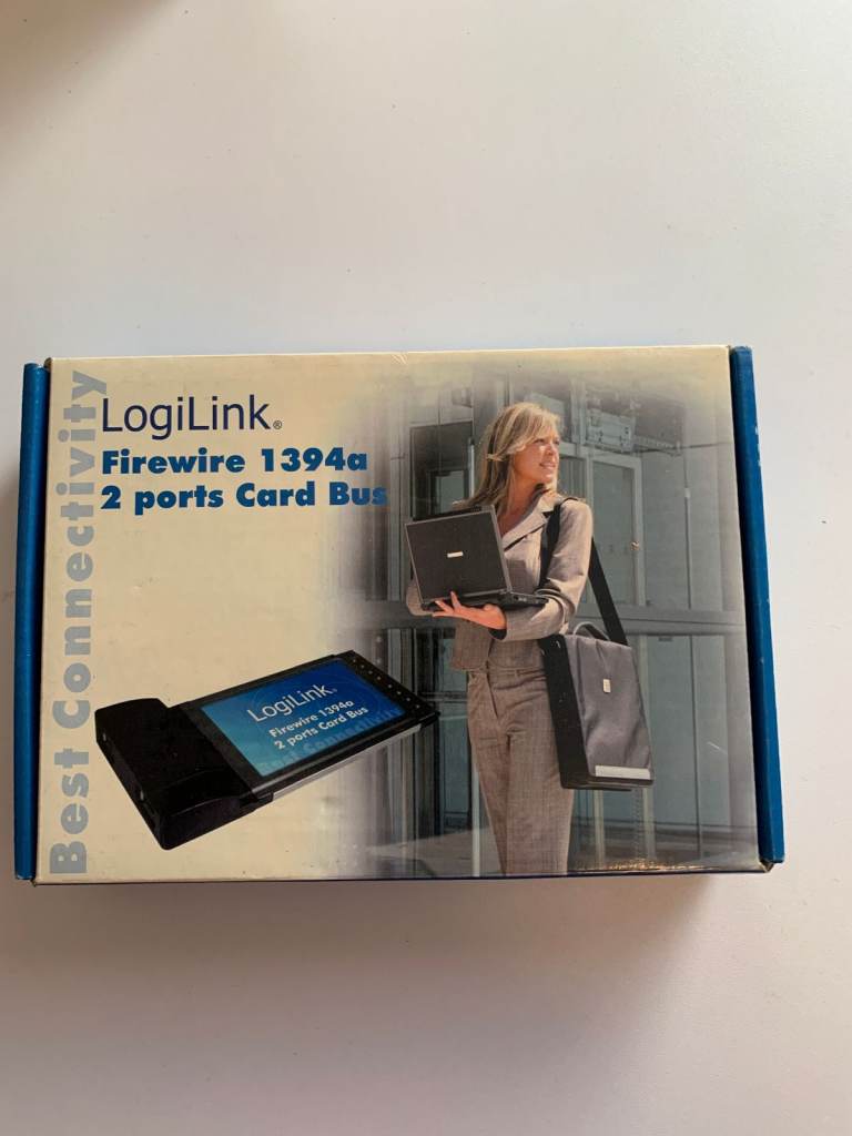 LogiLink FireWire 1394a 2 Ports CardBus