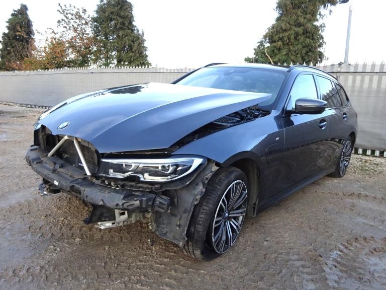 2021 21 REG BMW 3 SERIES 330E M SPORT HYBRID AUTO ESTATE DAMAGED SALVAGE