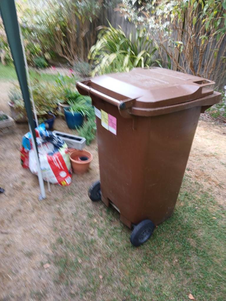 Bracknell Council Brown Bin for Garden Waste, 240 Litres