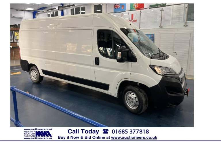 2019 Peugeot Boxer 335 L3H2 2.0HDI BLUE 130PS LWB MEDIUM ROOF VAN (EURO 6). ------------------ PA...