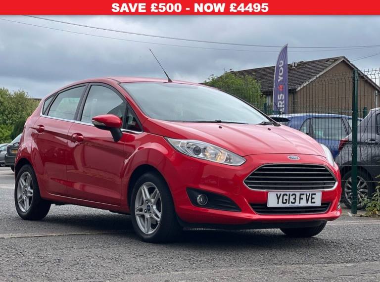 2013 Ford Fiesta 1.0T EcoBoost Zetec Hatchback 5dr Petrol Manual Euro 5 (s/s) (100 ps) Hatchback ...