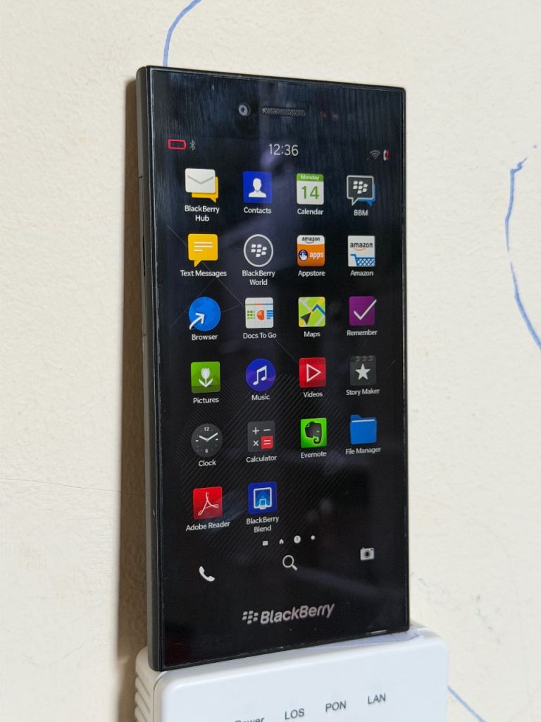 Blackberry leap device