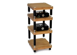Atacama EVOQUE-ECO-COMPACT 35-40 3 Shelf Hifi Stand Natural Bamboo