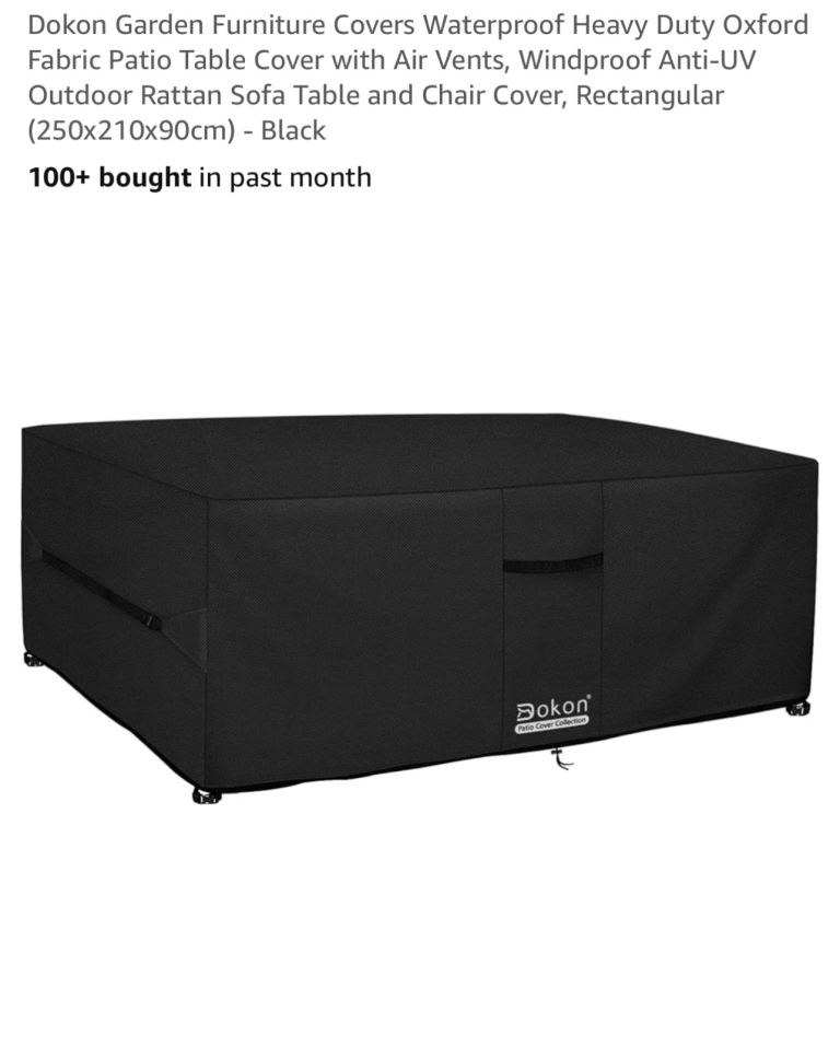 Garden furniture cover 250x210x90cm 