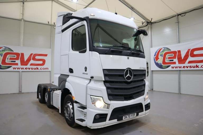 2020 (70 PLATE) Mercedes Benz Actros 2548 6x2 Euro 6 Tractor Units