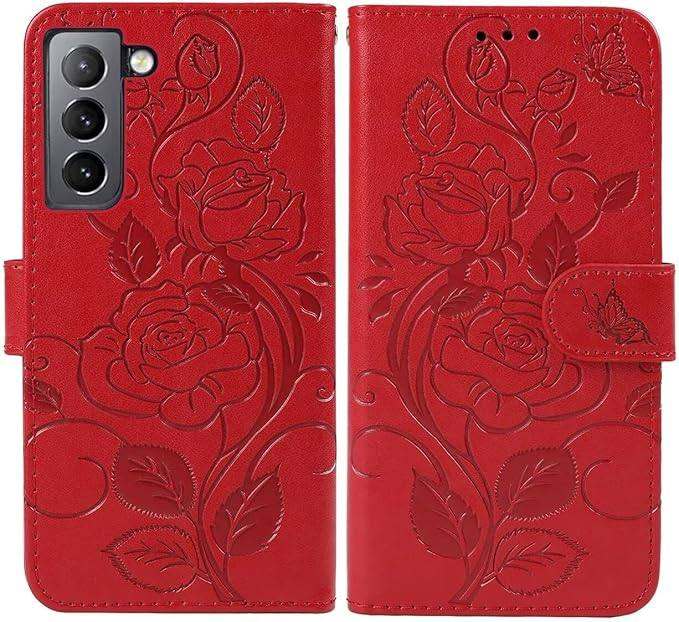 Red Phone Case and Card Holder 