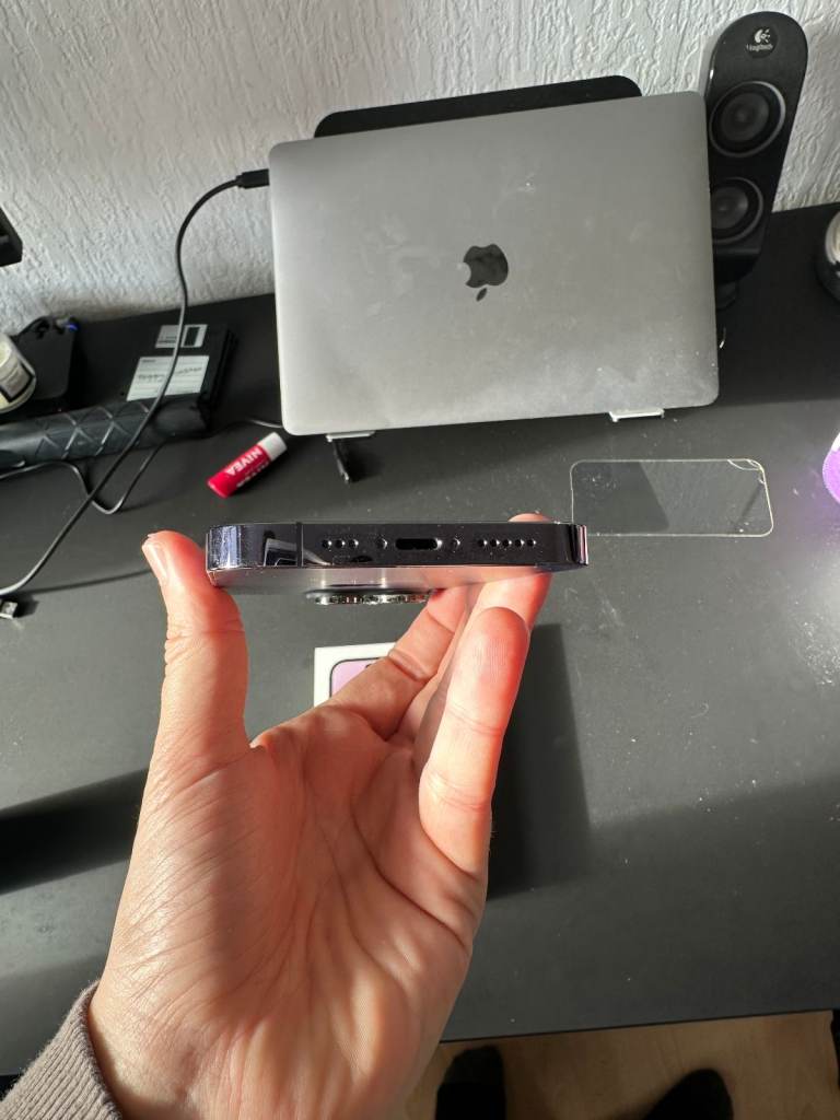 iPhone 14 Pro Deep Purple 256GB - 80% Battery Health - no scratches with box unlocked