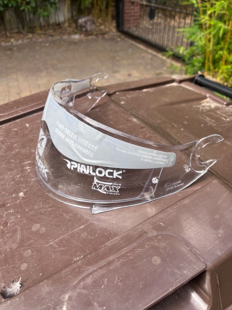 Shark VZ160 motorcycle helmet visor clear 
