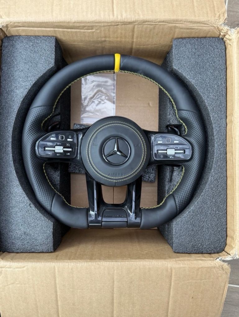Mercedes AMG steering wheel 