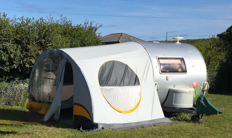 Tabbert TAB 320 Teardrop Caravan 2 Berth Silver Grey