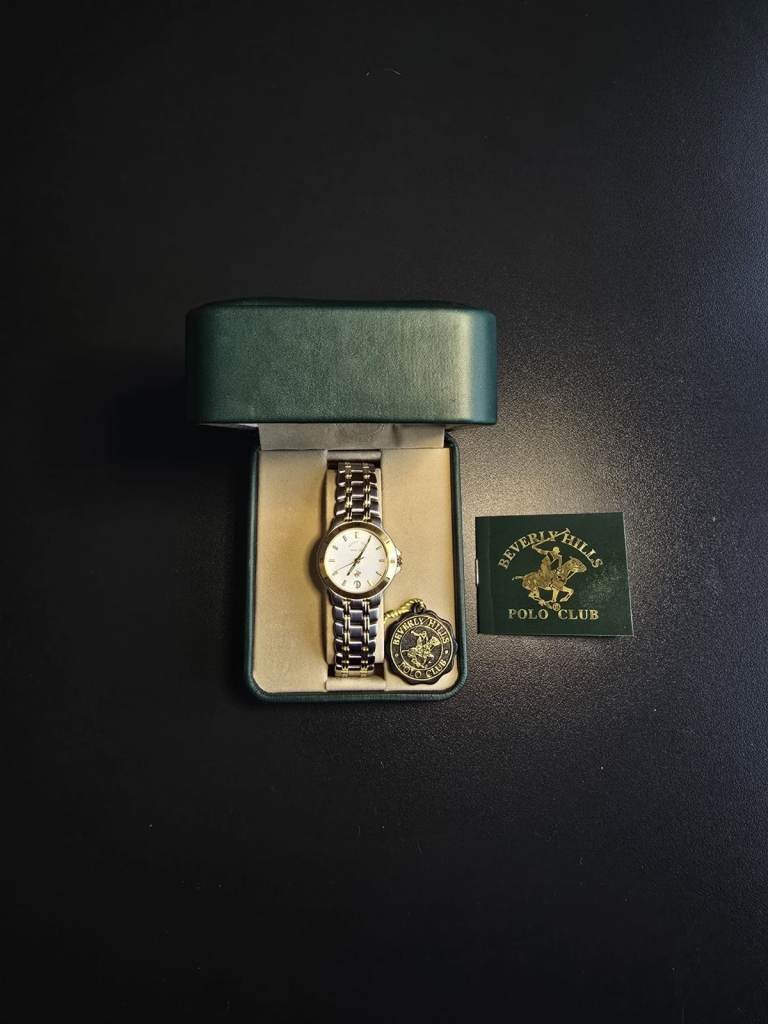 image for Beverly Hills Polo Club Watch Mens Gold & Silver Stainless Steel