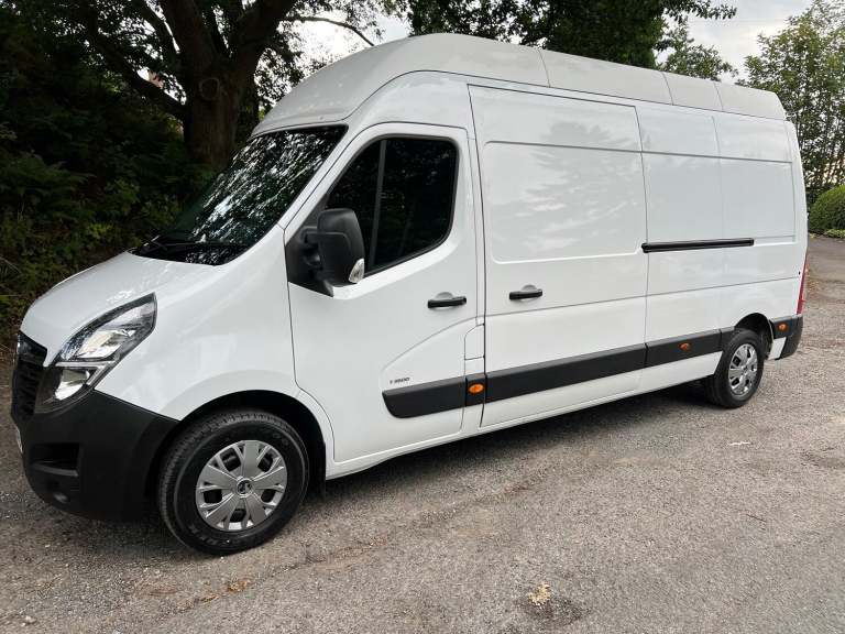 VAUXHALL MOVANO LWB,L3H2 MAXI ROOF VAN, 2.3, WHITE, SAT NAV, A/C, EURO 6.