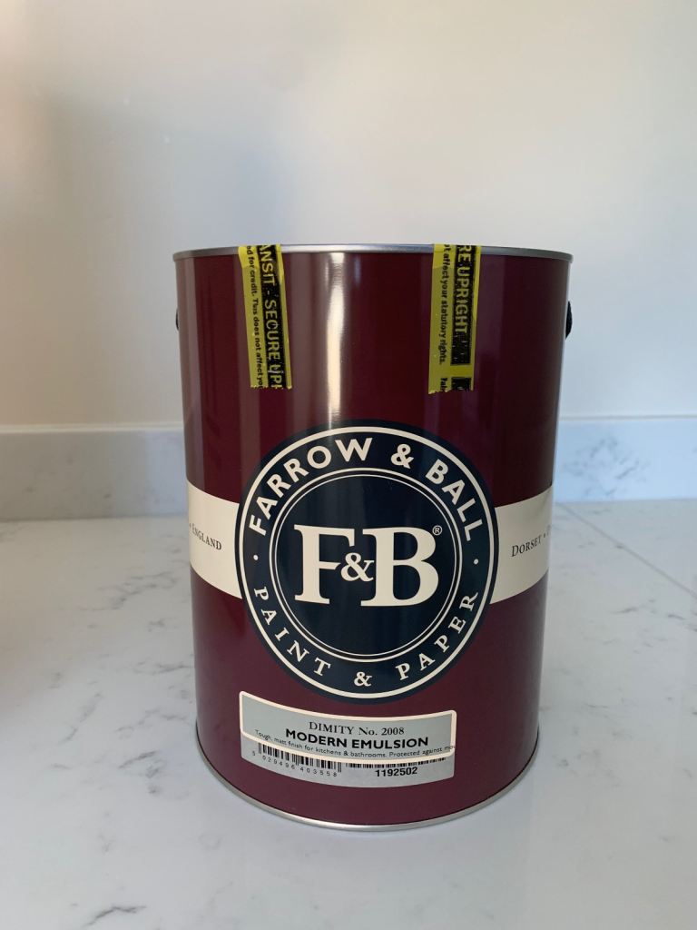 NEW Farrow & Ball Dimity 5L Modern Emulsion