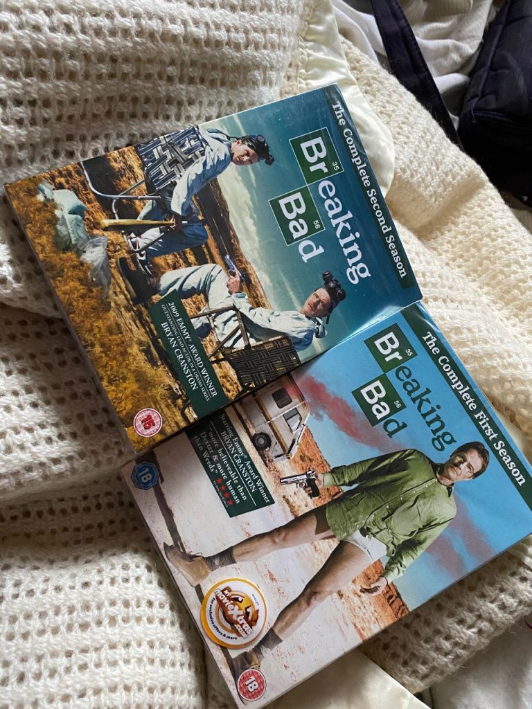 New Sealed - Breaking Bad Complete Season 1 and 2 DVD Sets