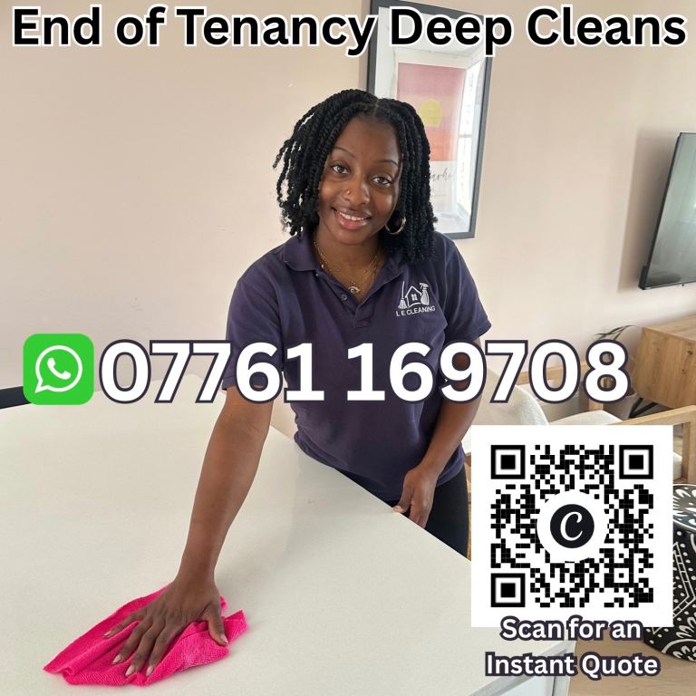 End of Tenancy Cleaning | Instant Quotes in 60 seconds