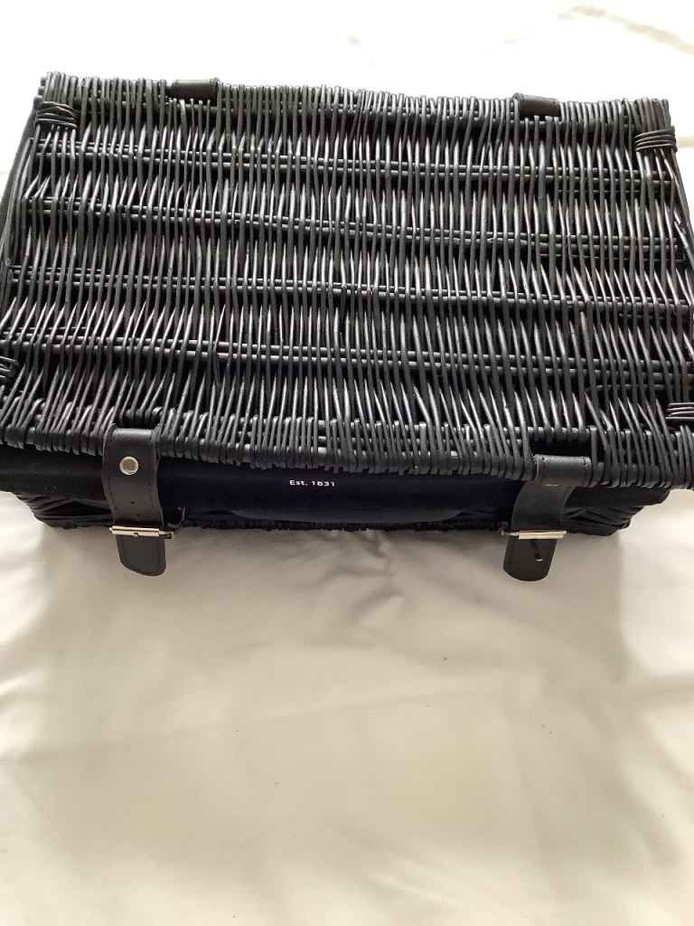 Wicker hamper basket from Harvey Nichols (small) 