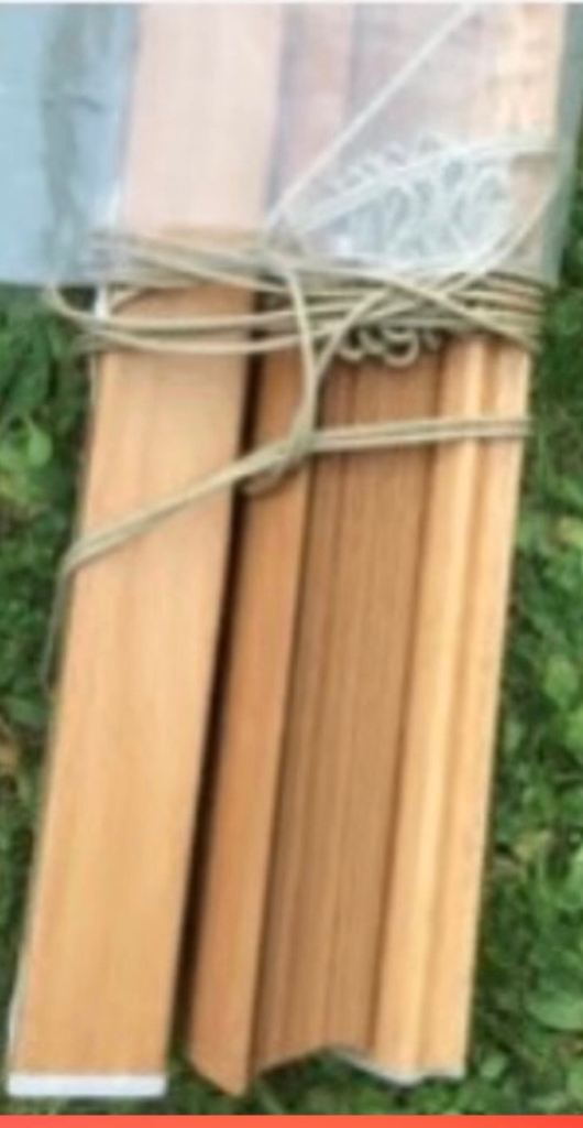 Venetian blind width 47 inches New light brown wood effect