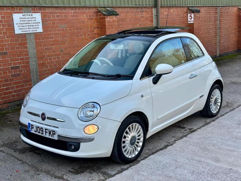 FIAT 500 1.2 Lounge Euro 5 (s/s) 3dr 2009