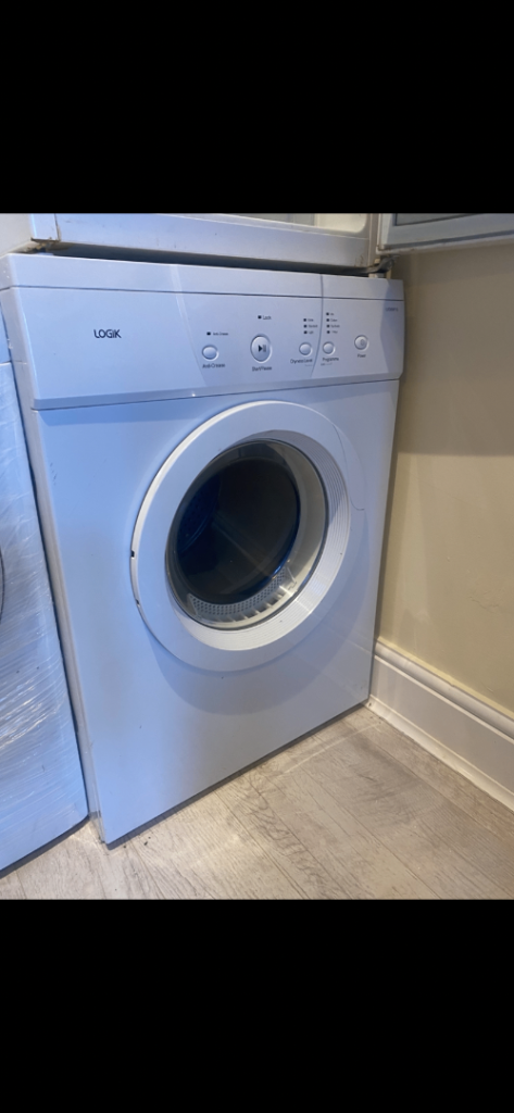 Logik LVD6W13 Tumble Dryer – White, Good Condition