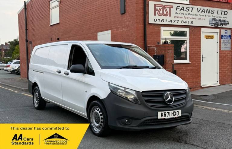 2021 Mercedes-Benz Vito 2.0 116 PROGRESSIVE CDI XLWB AUTO 160 BHP Panel Van Diesel Automatic