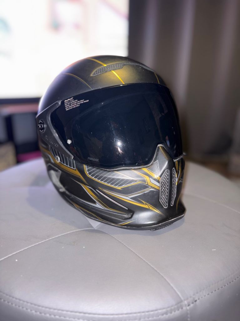 Ruroc helmet and audio system 