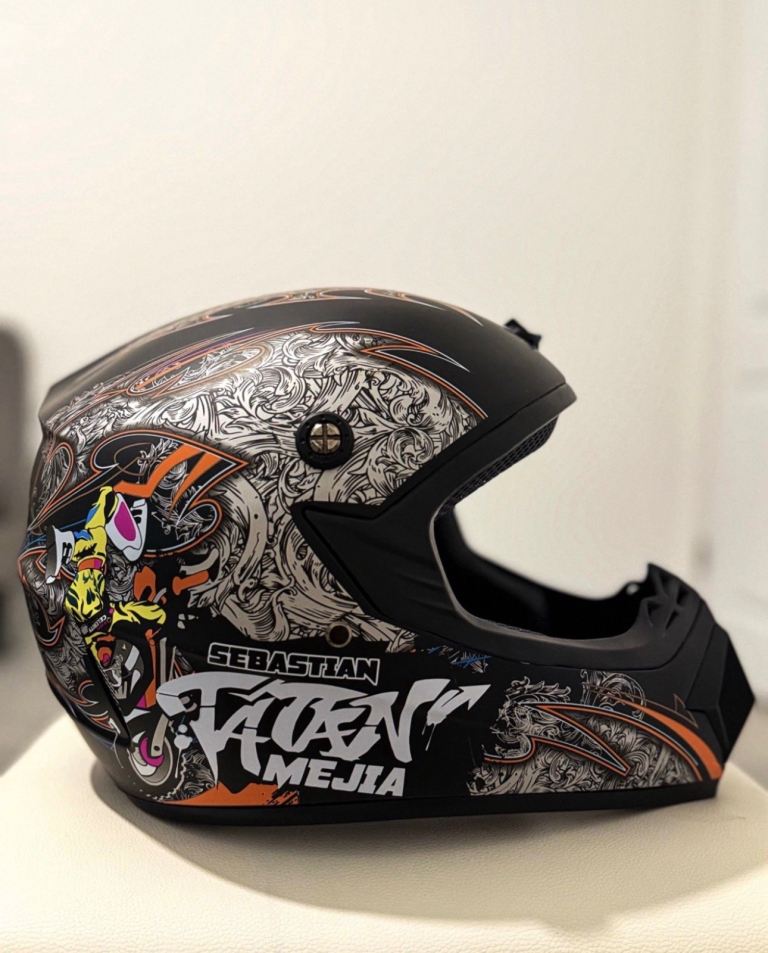 Sebastian "Tatan" Mejia motocross helmet UNISEX