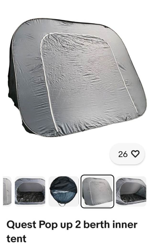 Quest pop up inner tent