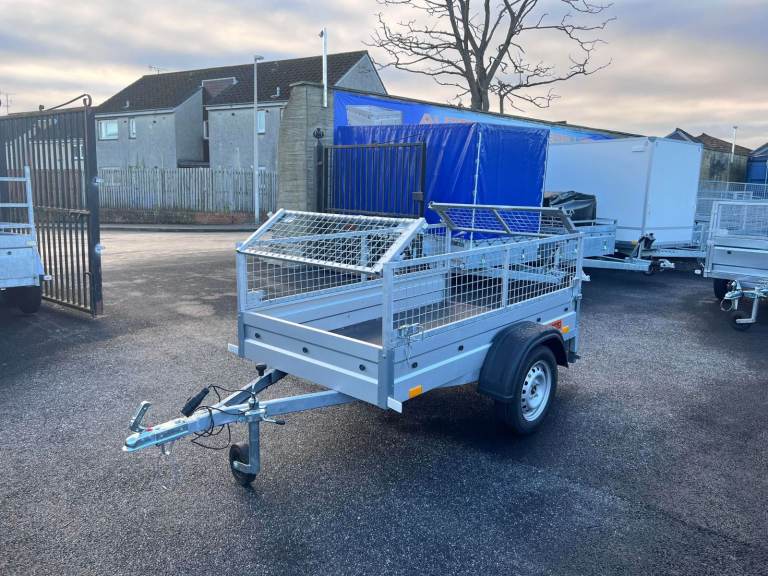 BRAND NEW 6 x 4 (B202) SINGLE AXLE NIEWIADOW TRAILER WITH 40CM MESH 750KG