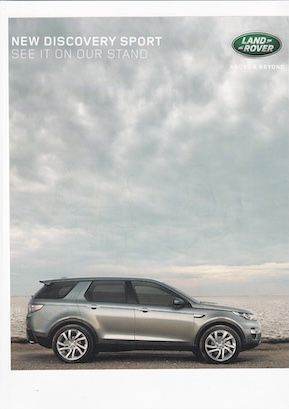 Framed Or Un-Framed Rare Original Magazine Print Of A Land Rover Discovery Sport Car 