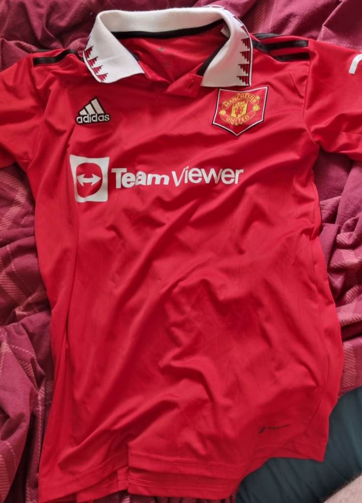 manchester united 2022/23 home shirt large