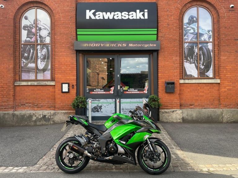 2017 Kawasaki Z1000sx sports touring motorcycle in Green