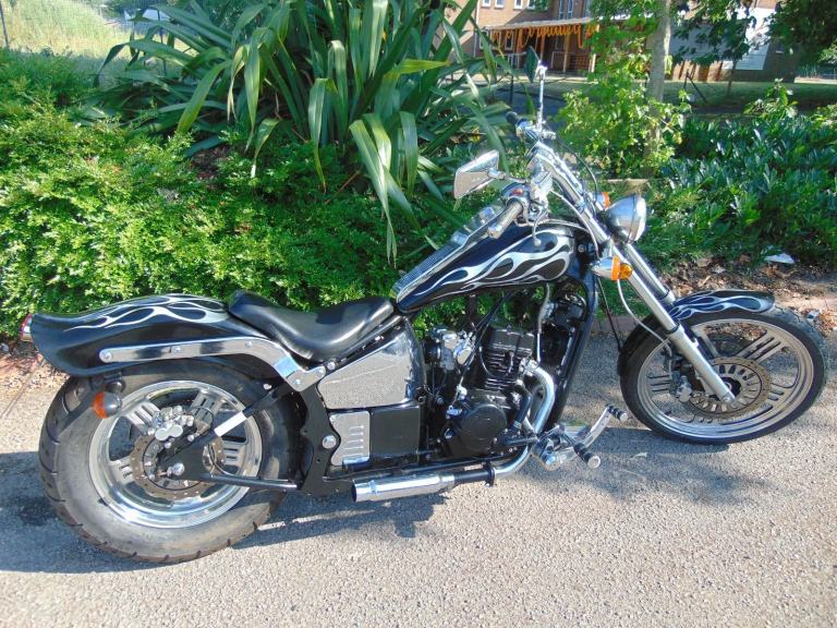 AJS 125 EOS 2012 Low mile low rider chopper custom cruiser easy rider style MOT 