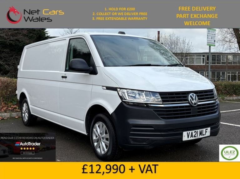 2021 Volkswagen Transporter 2.0 TDI 110 Startline Van PANEL VAN Diesel Manual