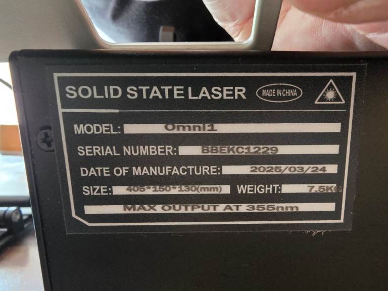 Commarker Omni1 5w UV Laser engraver 