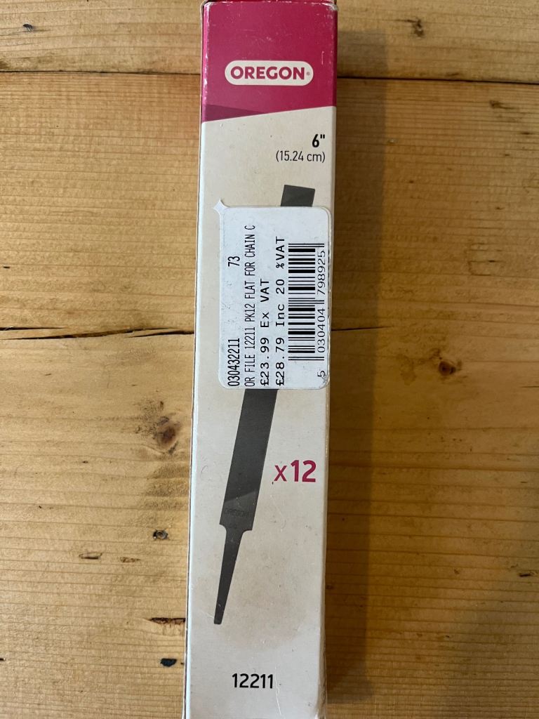 image for Oregon Chainsaw flat file set (10 unused files left from set of 12)