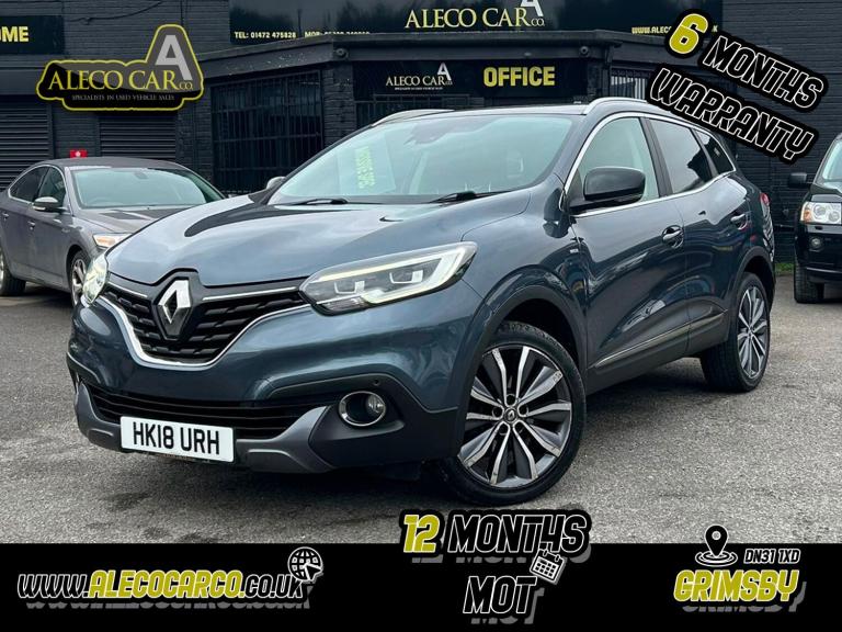 RENAULT KADJAR 1.5 Signature Nav dCi 110 Grey Manual Diesel 2018