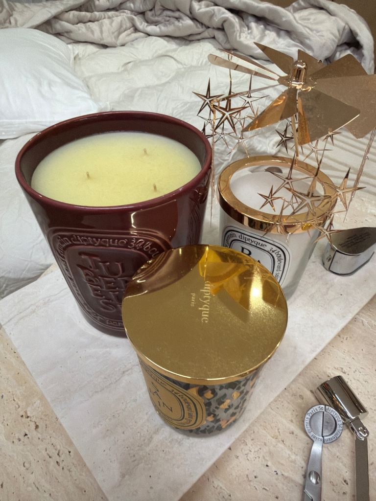 Diptyque Candles and Christmas Decoration - As Good As New