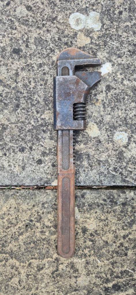 Vintage Adjustable Spanner Wrench - Good Working Order