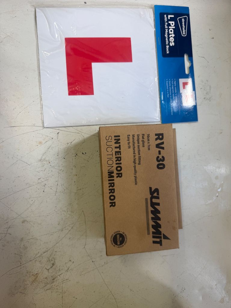 Car driving test kit