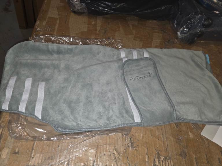 A new still packed Dog Drying Coat XXL- Super Absorbent Dog Towel Robe for Dogs - 